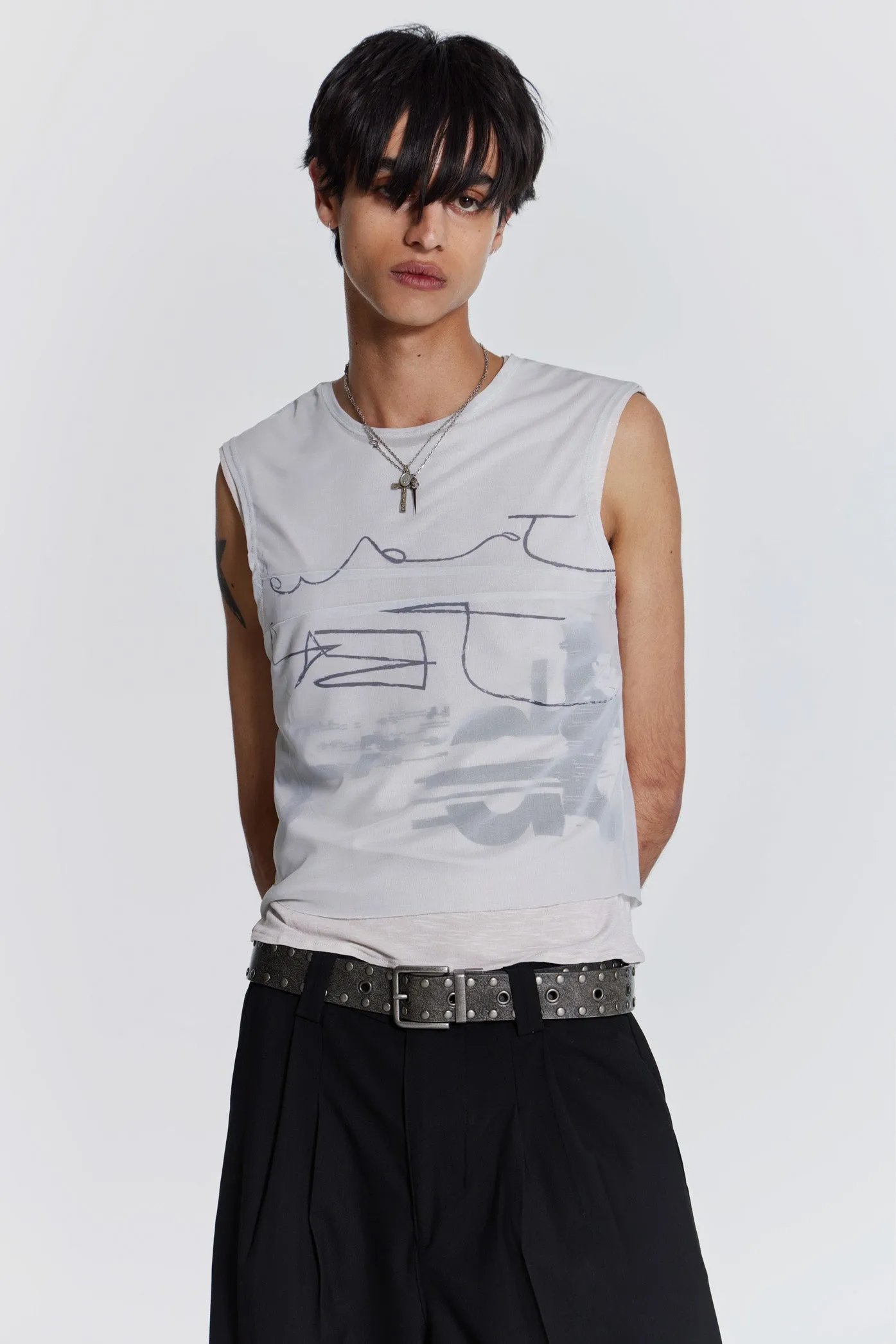 Surge Layered Tank sold by Jaded London product image thumbnail 2