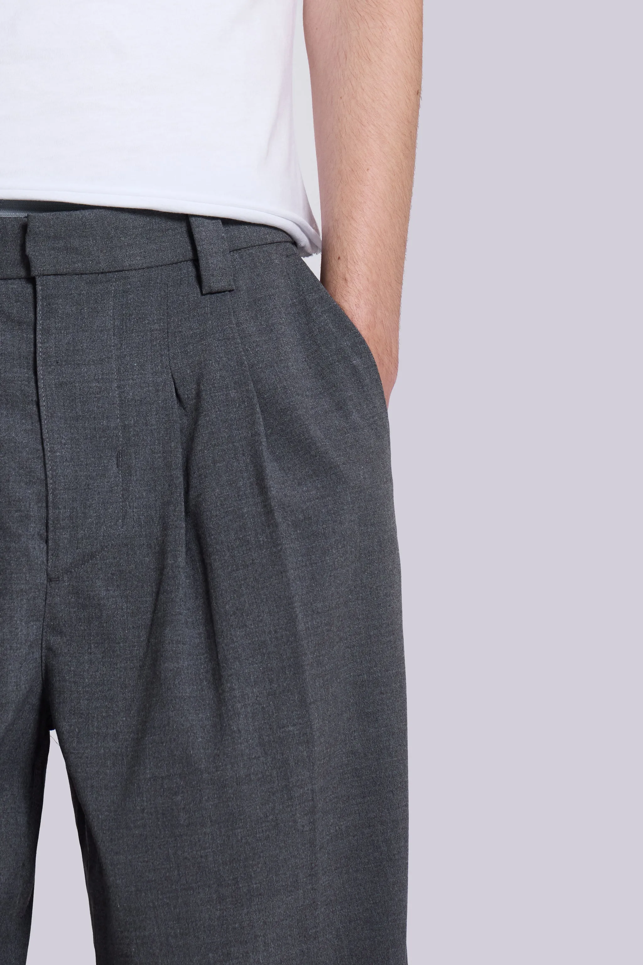 Goliath Grey Suit Pants | Parallel