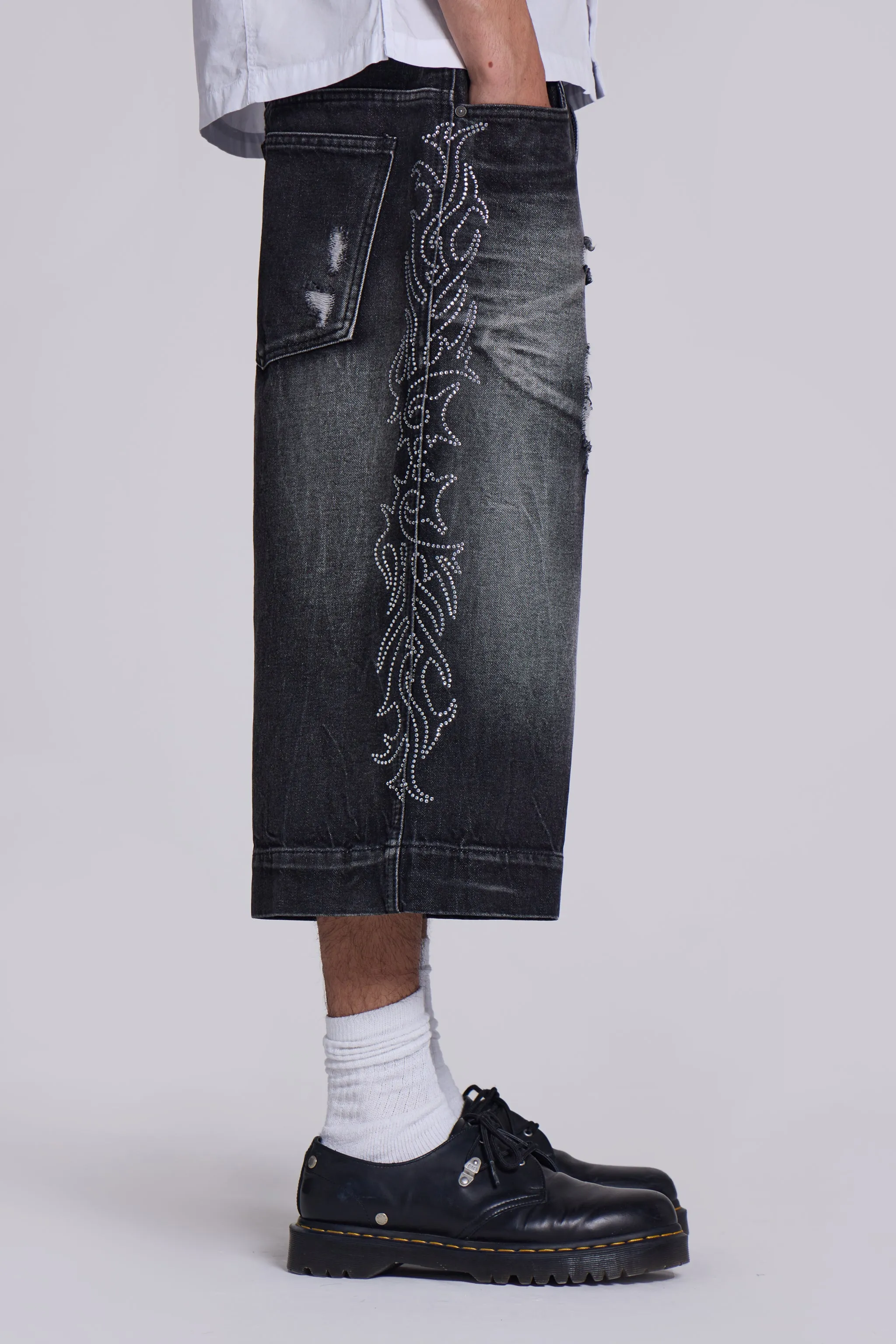 Crystalline Jorts sold by Jaded London product image thumbnail 4