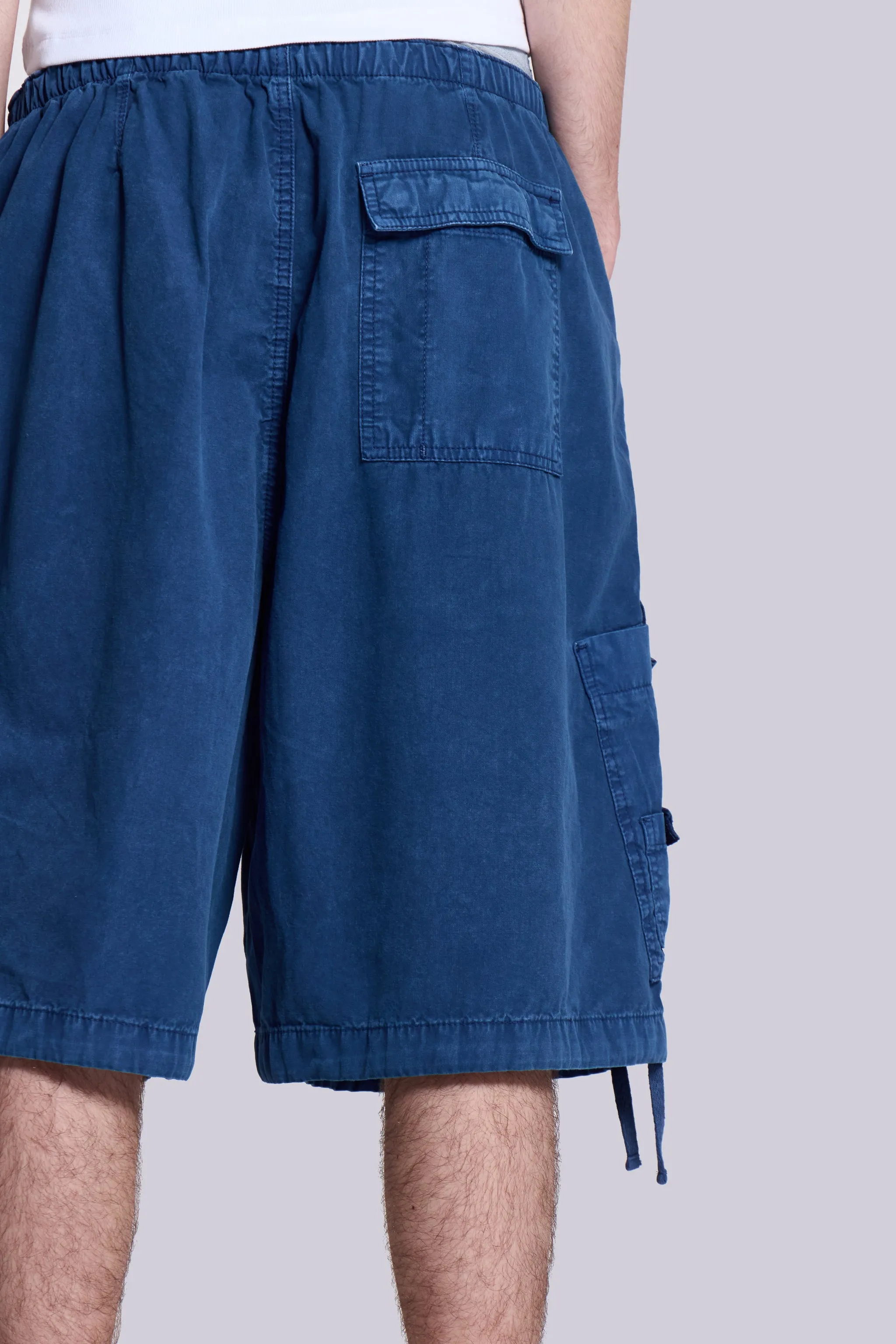 Washed Navy Parachute Short sold by Jaded London product image thumbnail 5