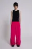 Hot Pink Velour Baggy Monster Joggers sold by Jaded London