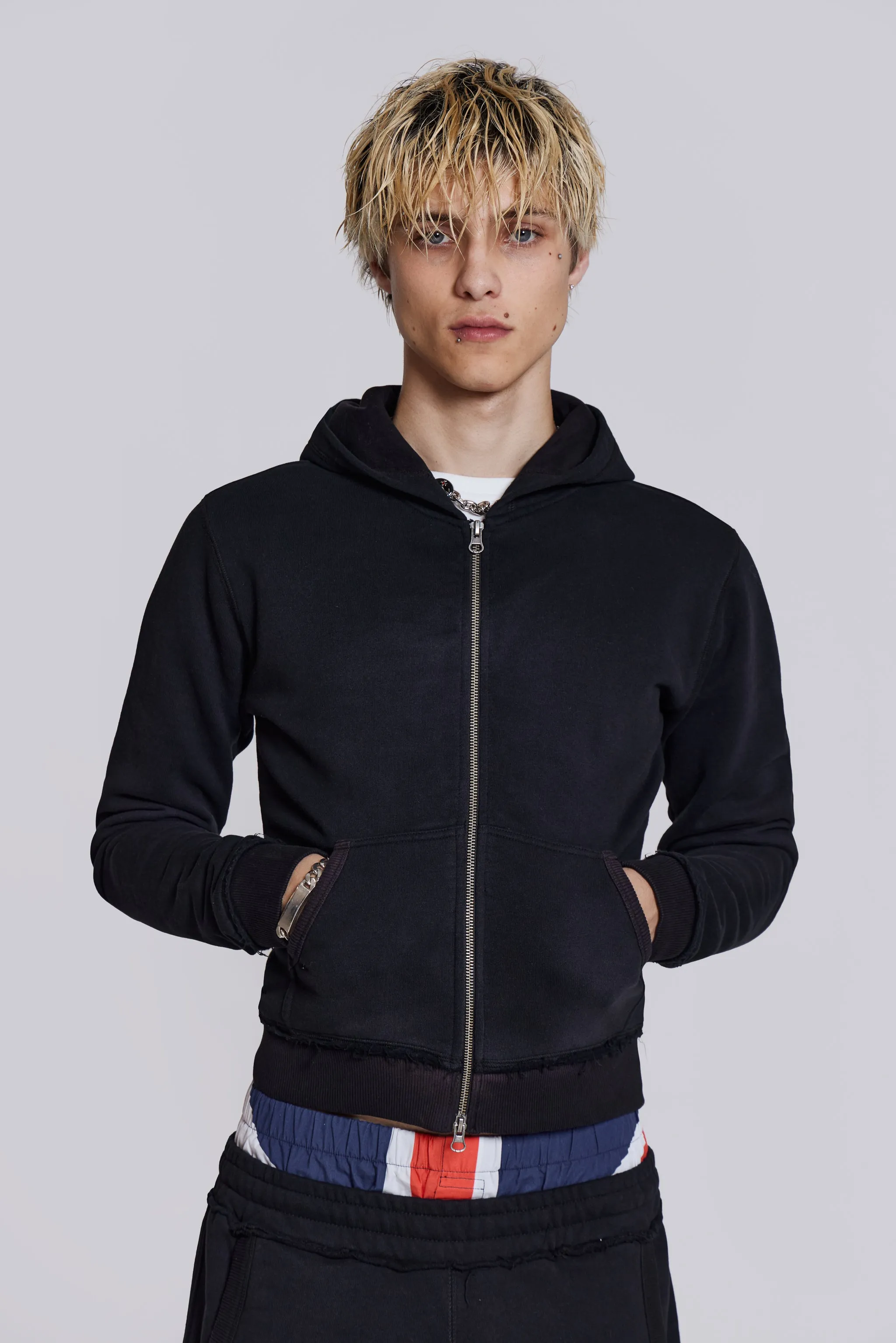 Black Mini Monster Hoodie sold by Jaded London product image thumbnail 2