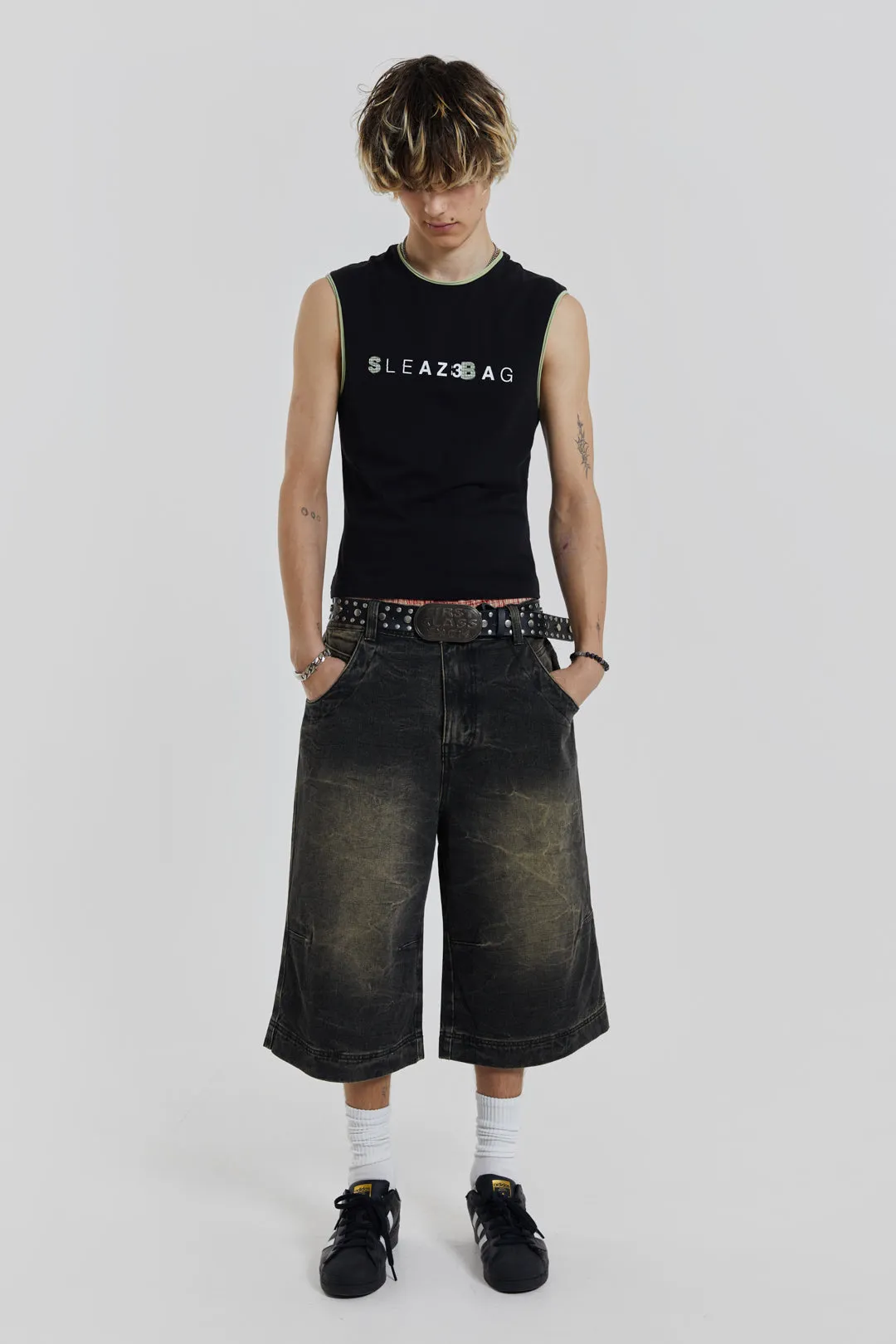 Sleazebag Tank Top sold by Jaded London product image thumbnail 3