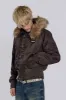 Brown Jet Jacket sold by Jaded London