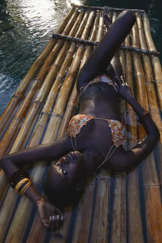 Willow Frill Bikini Bottoms sold by Jaded London