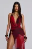 Sedona Red Maxi Dress sold by Jaded London