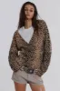 Leopard Chuck Cardigan sold by Jaded London