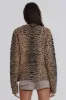Leopard Chuck Cardigan sold by Jaded London