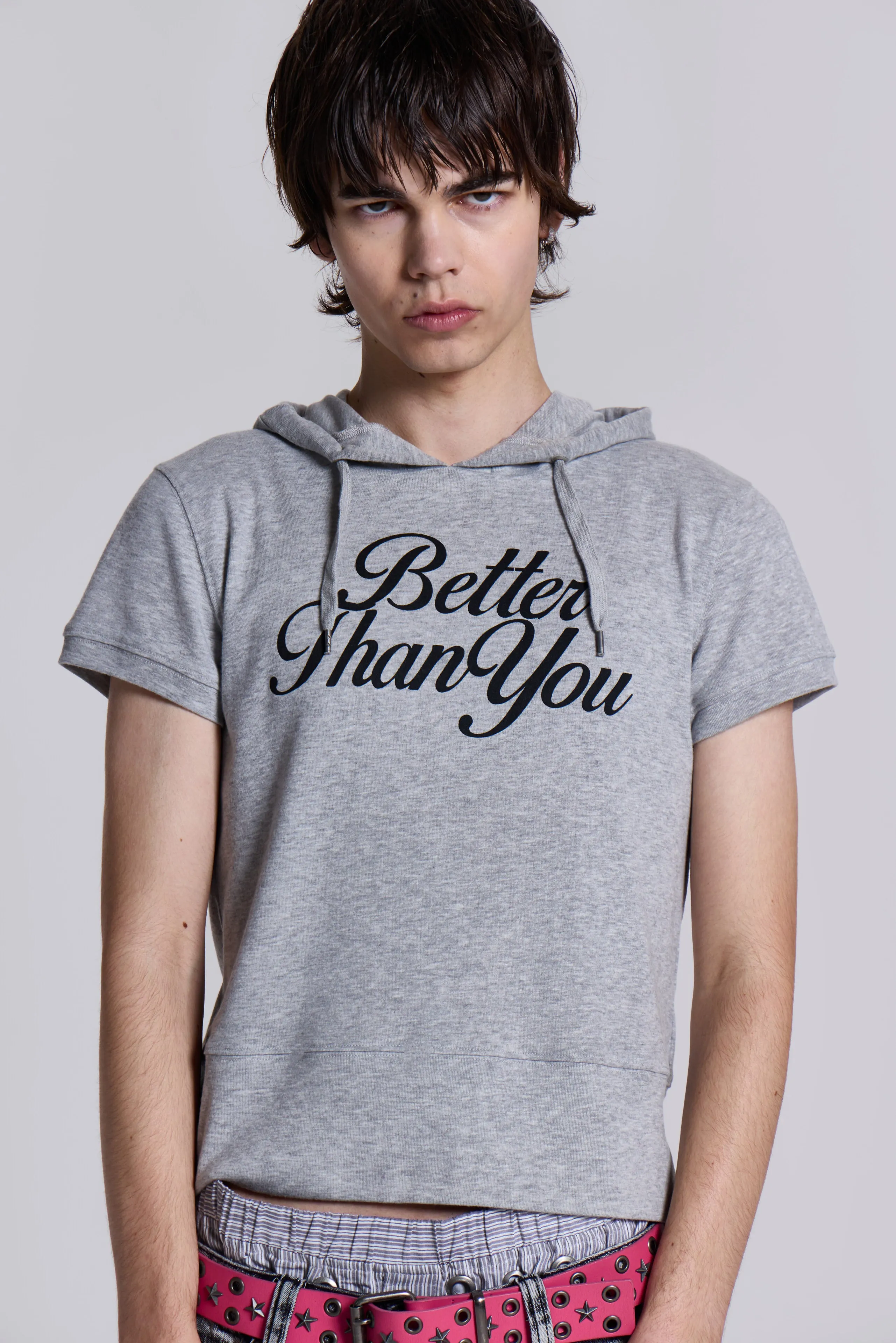 Ego Hooded Tee sold by Jaded London