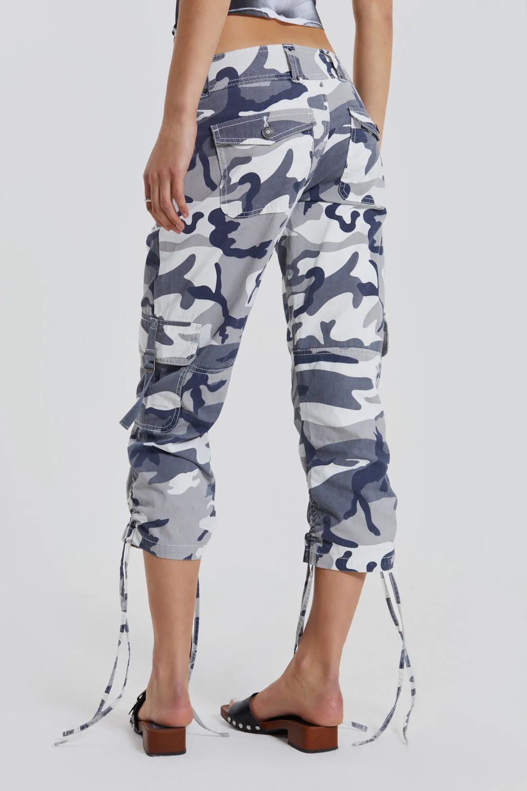 Camo Capri Cargos sold by Jaded London product image thumbnail 3