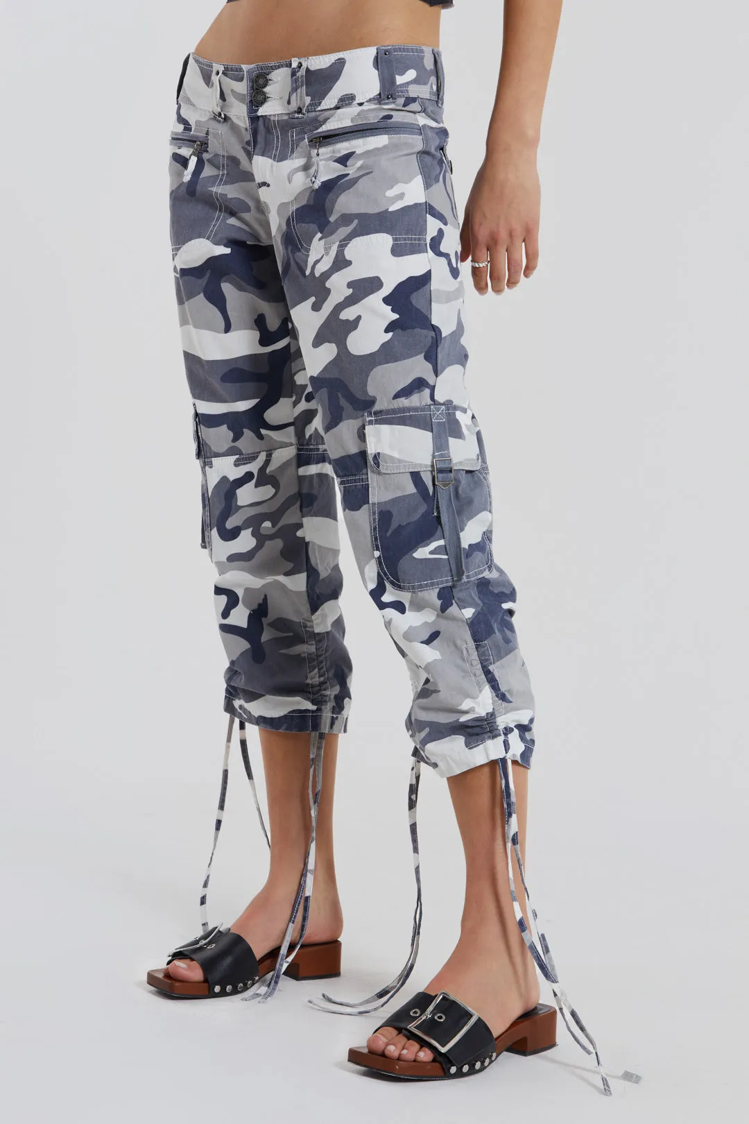 Camo Capri Cargos sold by Jaded London product image thumbnail 2