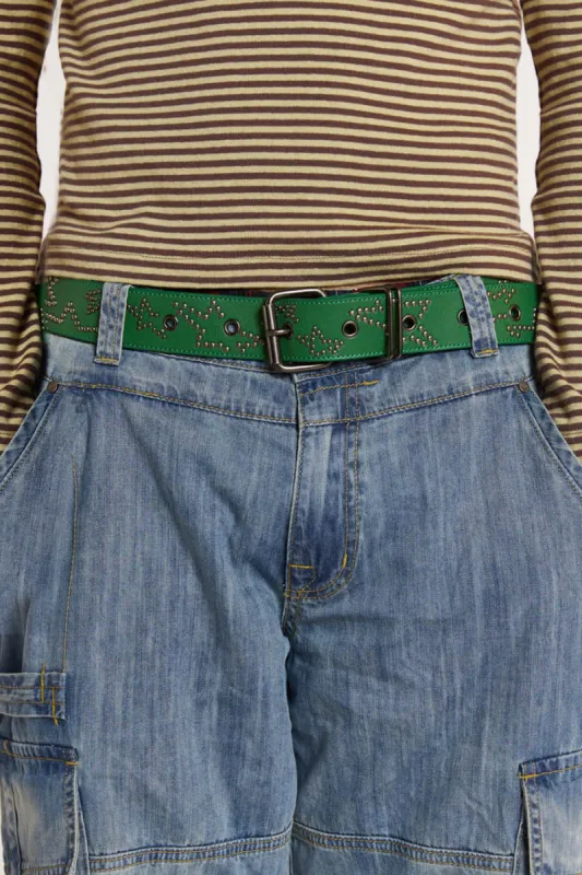 Green Polaris Belt sold by Jaded London