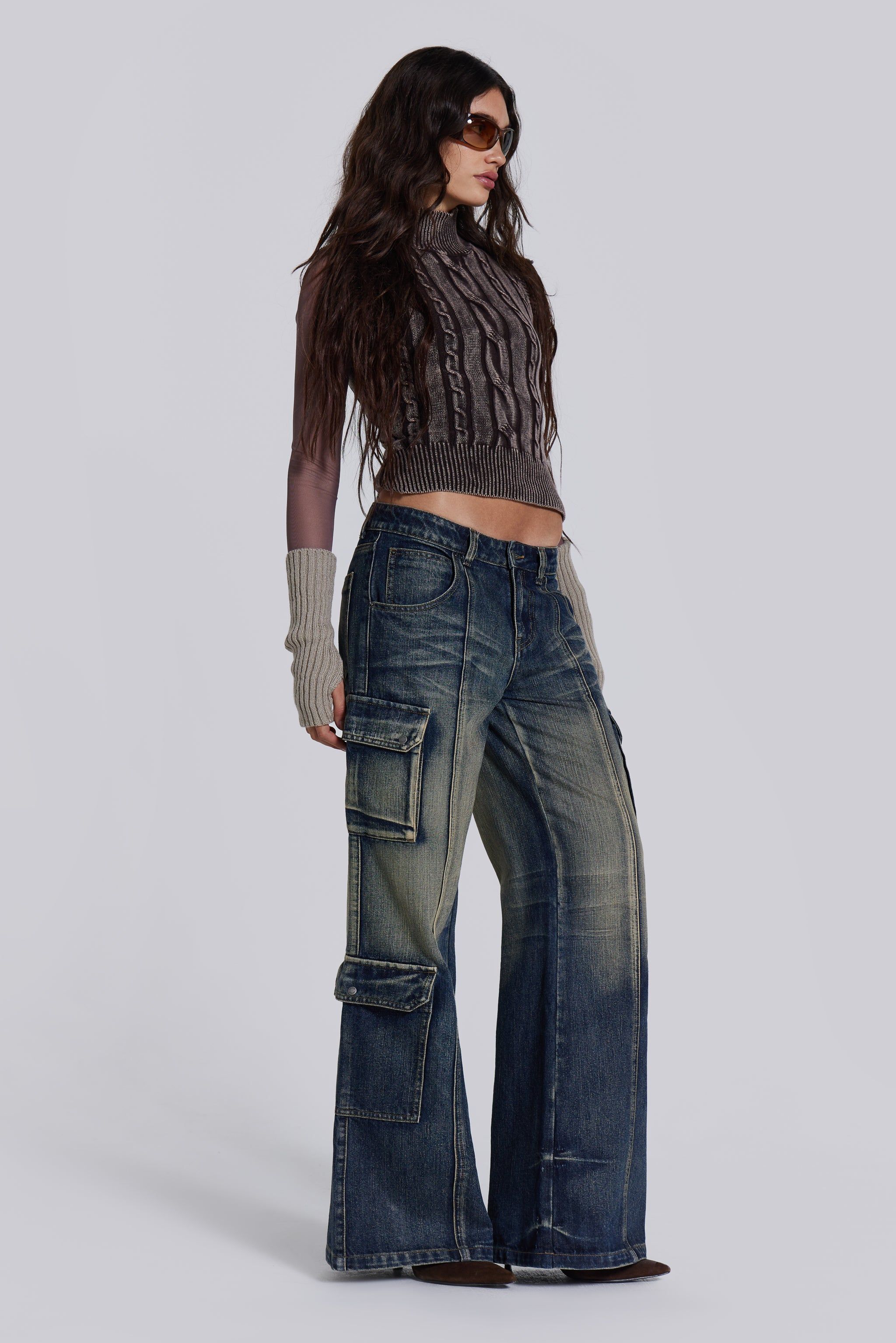 Tundra Cargo Jeans sold by Jaded London product image thumbnail 4