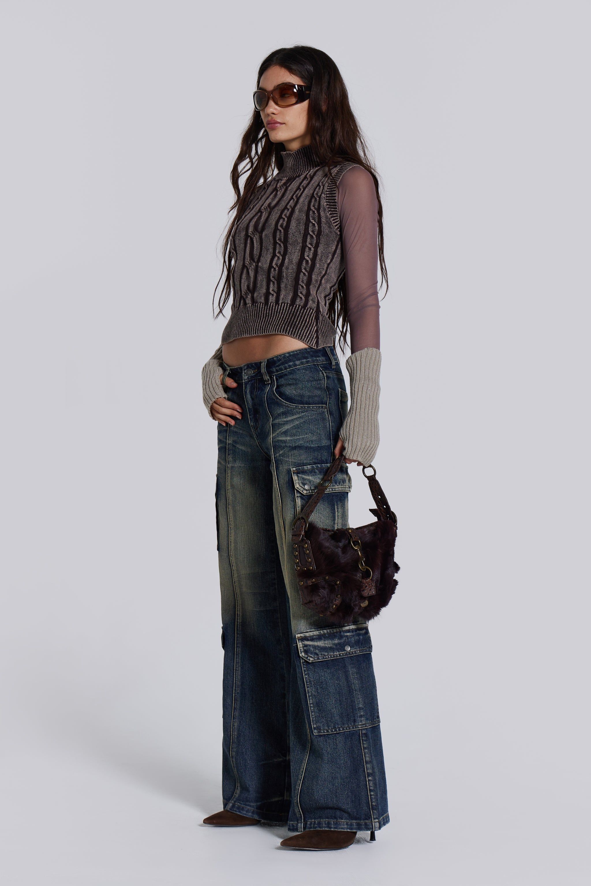Tundra Cargo Jeans sold by Jaded London product image thumbnail 3