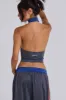Pitchside Football Halter Polo Top sold by Jaded London