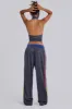 Pitchside Football Halter Polo Top sold by Jaded London
