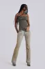 Rusted Denim Bootcut Jeans sold by Jaded London