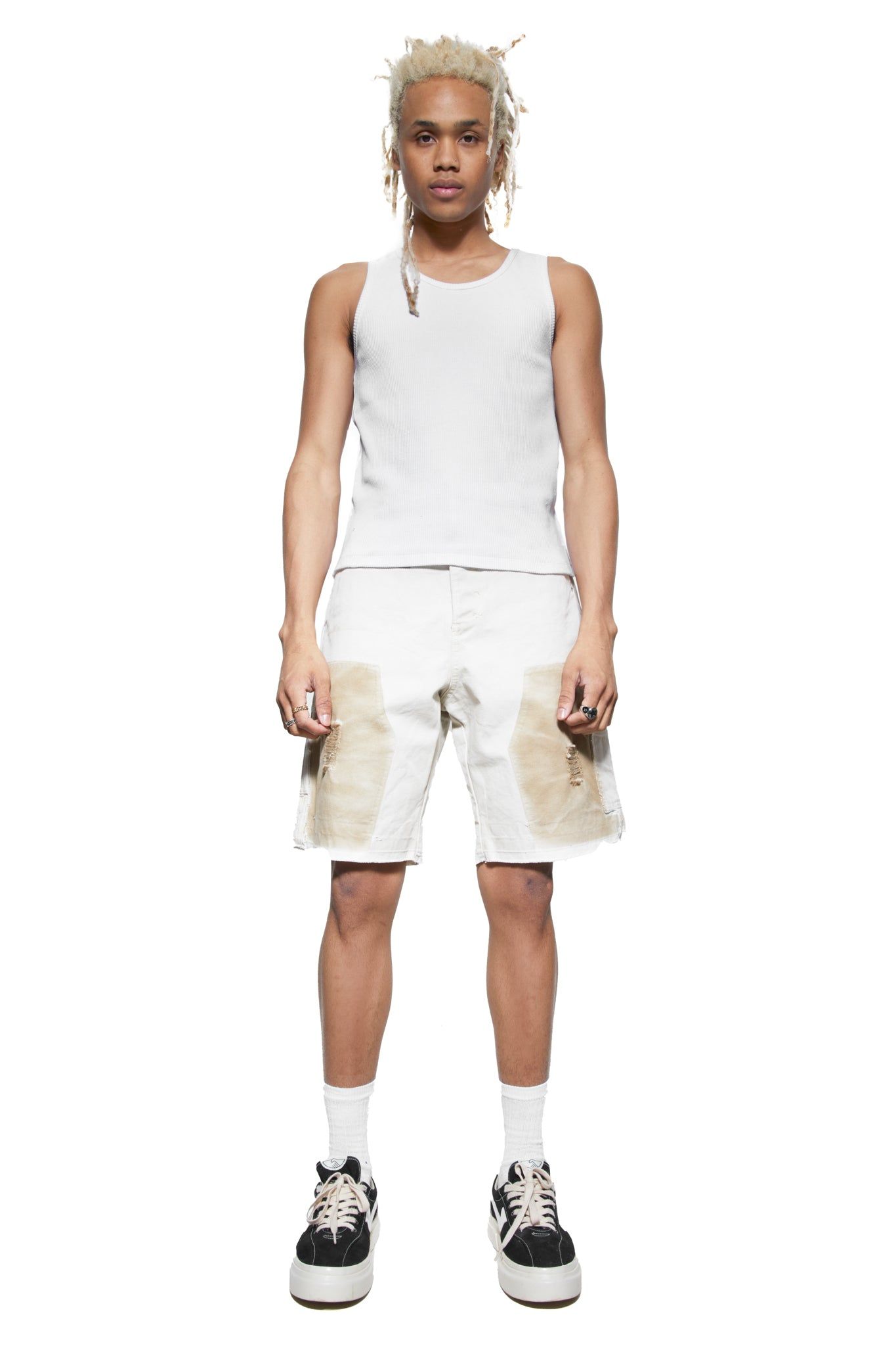 Stone Rodeo Carpenter Shorts sold by Jaded London product image thumbnail 2