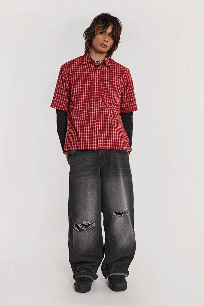 Rage Short Sleeve Shirt sold by Jaded London product image thumbnail 2