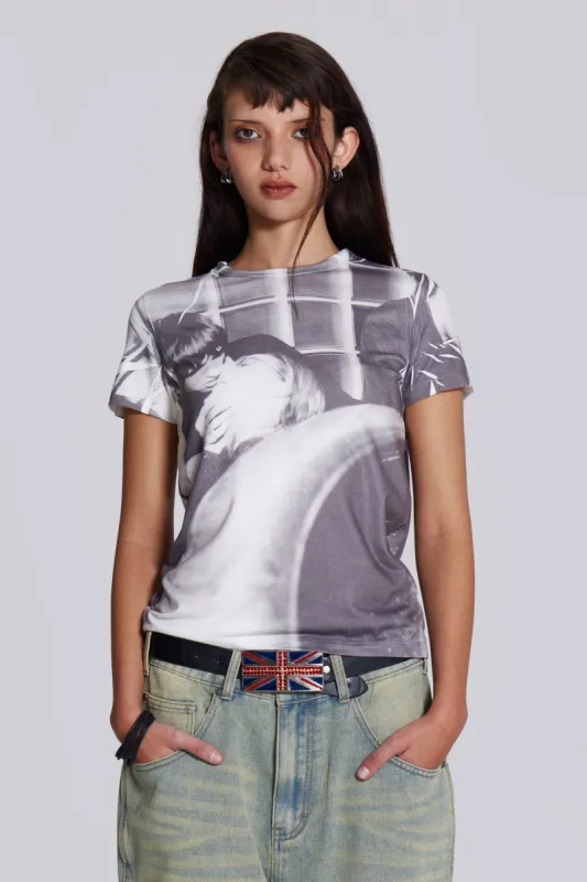 Kissing Club Tee made by Jaded London