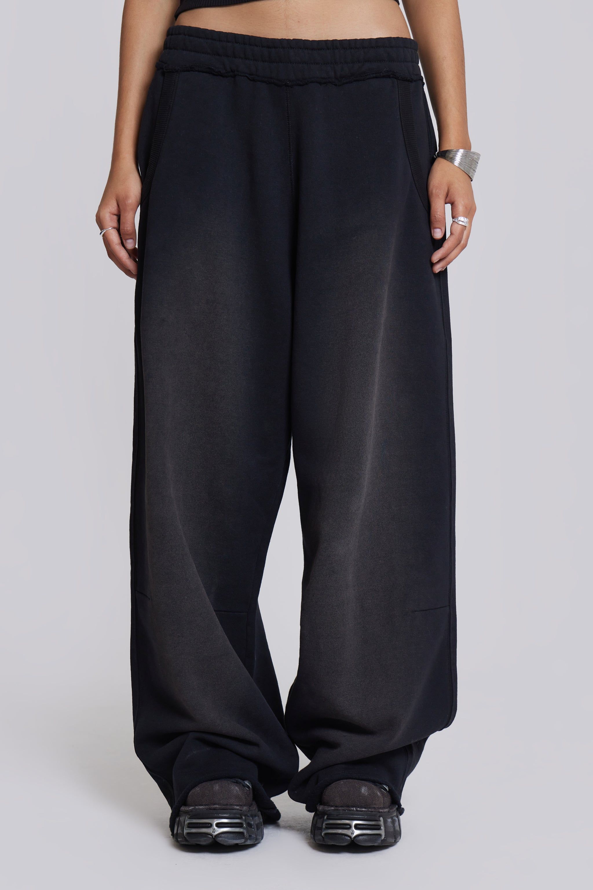 Washed Black Monster Joggers sold by Jaded London product image thumbnail 2