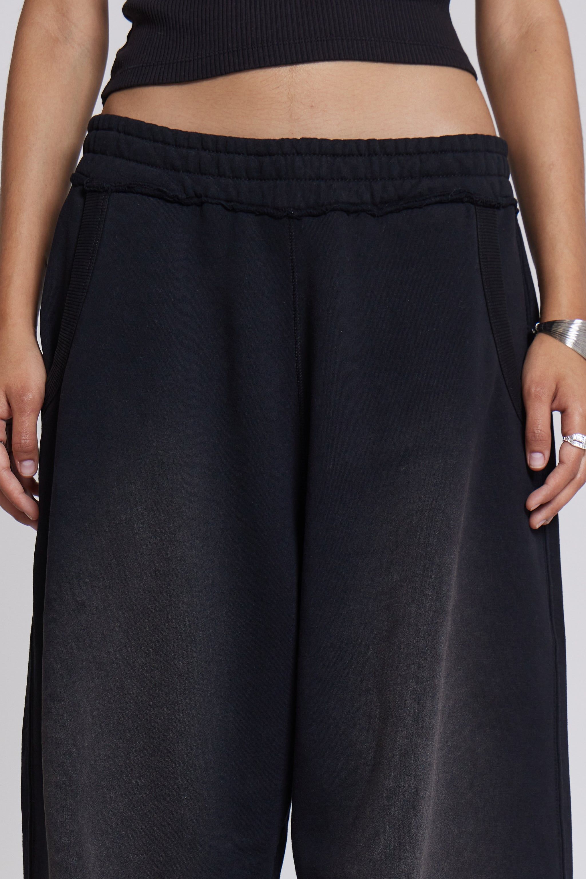 Washed Black Monster Joggers sold by Jaded London product image thumbnail 5