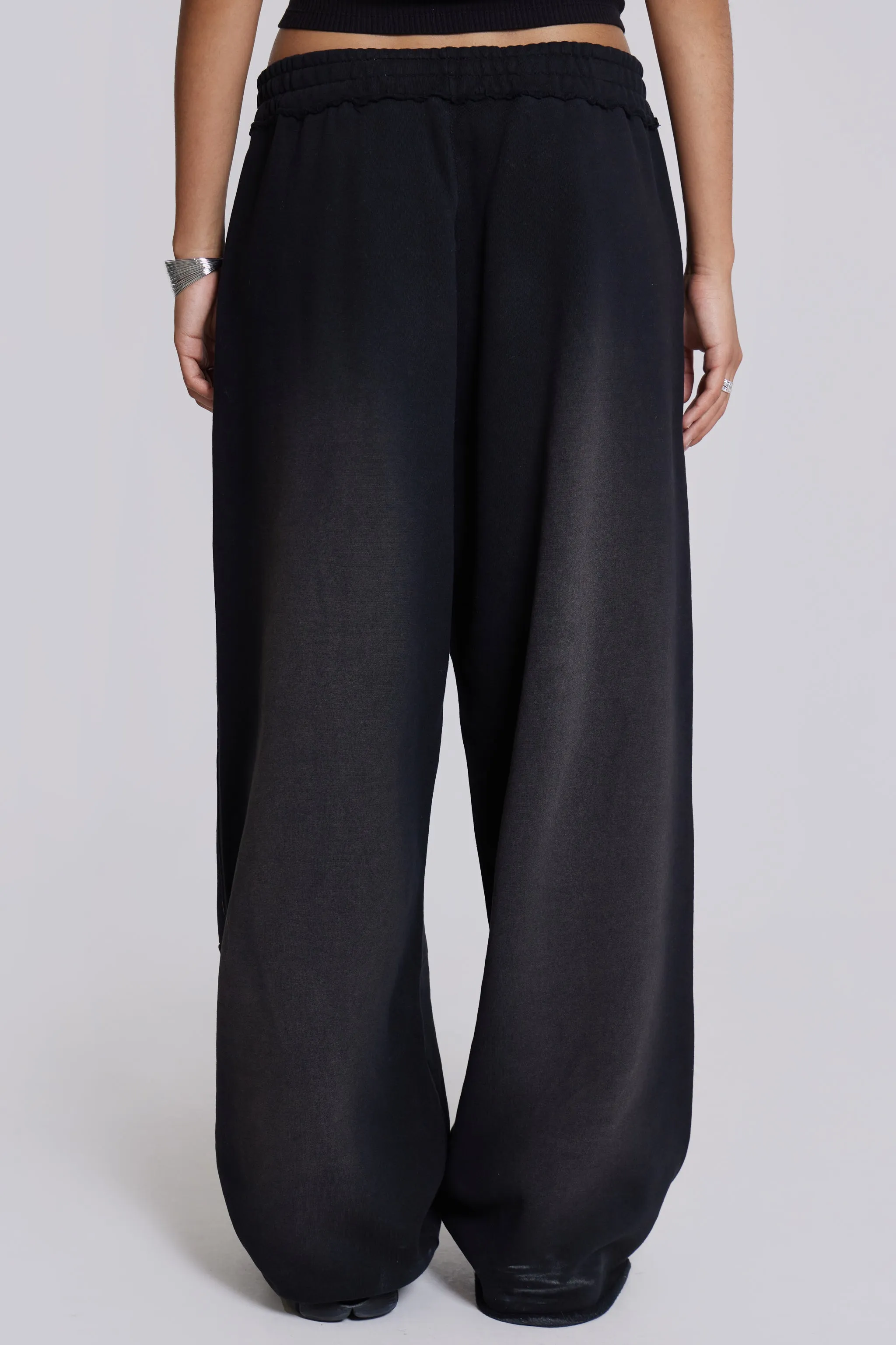 Black Baggy Monster Joggers sold by Jaded London product image thumbnail 4