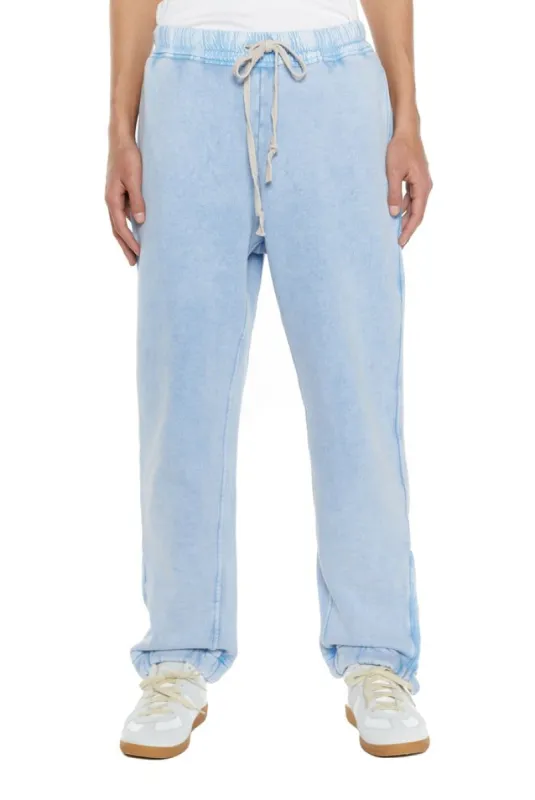 NTRLS Powder Blue Cuffed Joggers sold by Jaded London