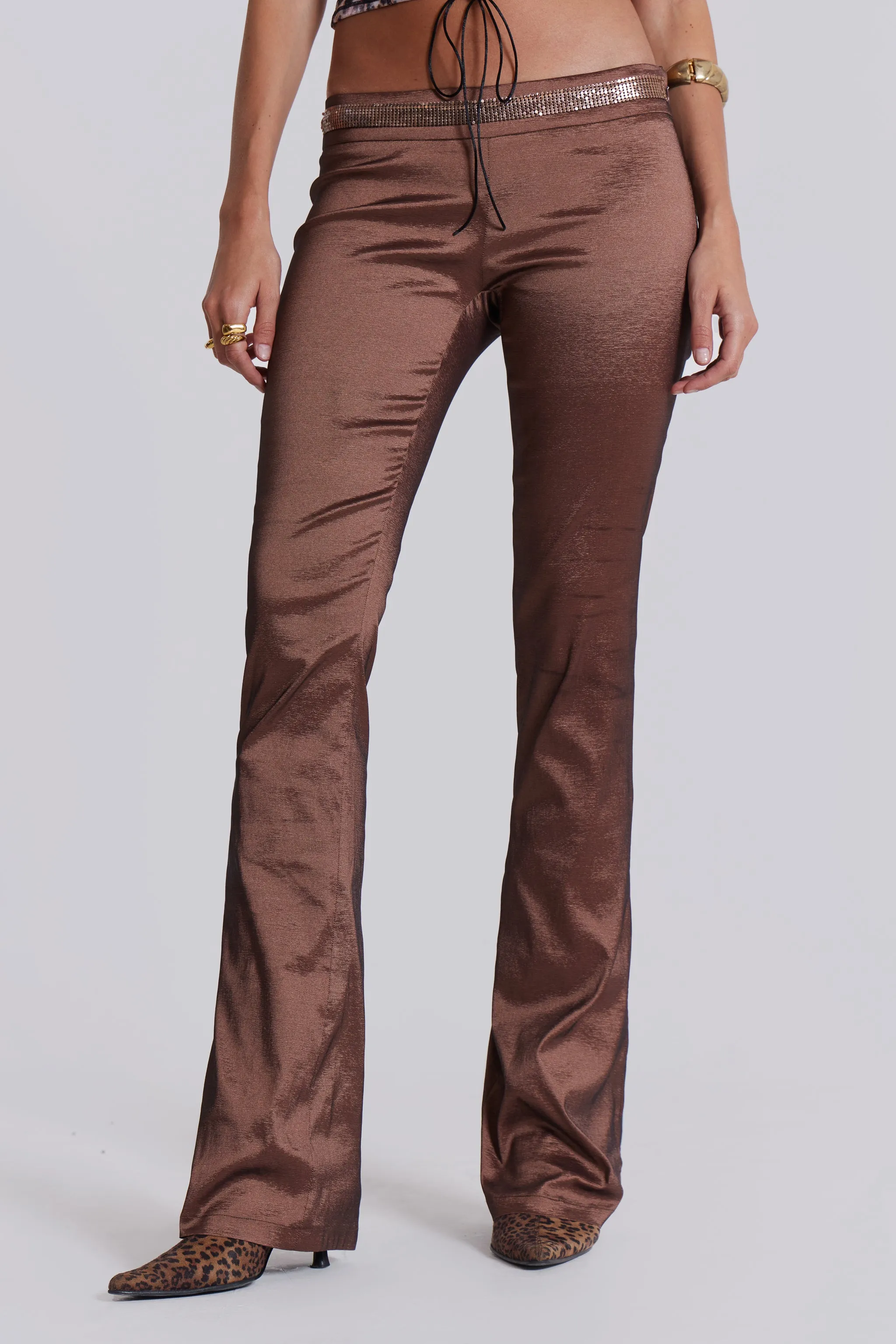 Santino Taffeta Trousers sold by Jaded London product image thumbnail 2