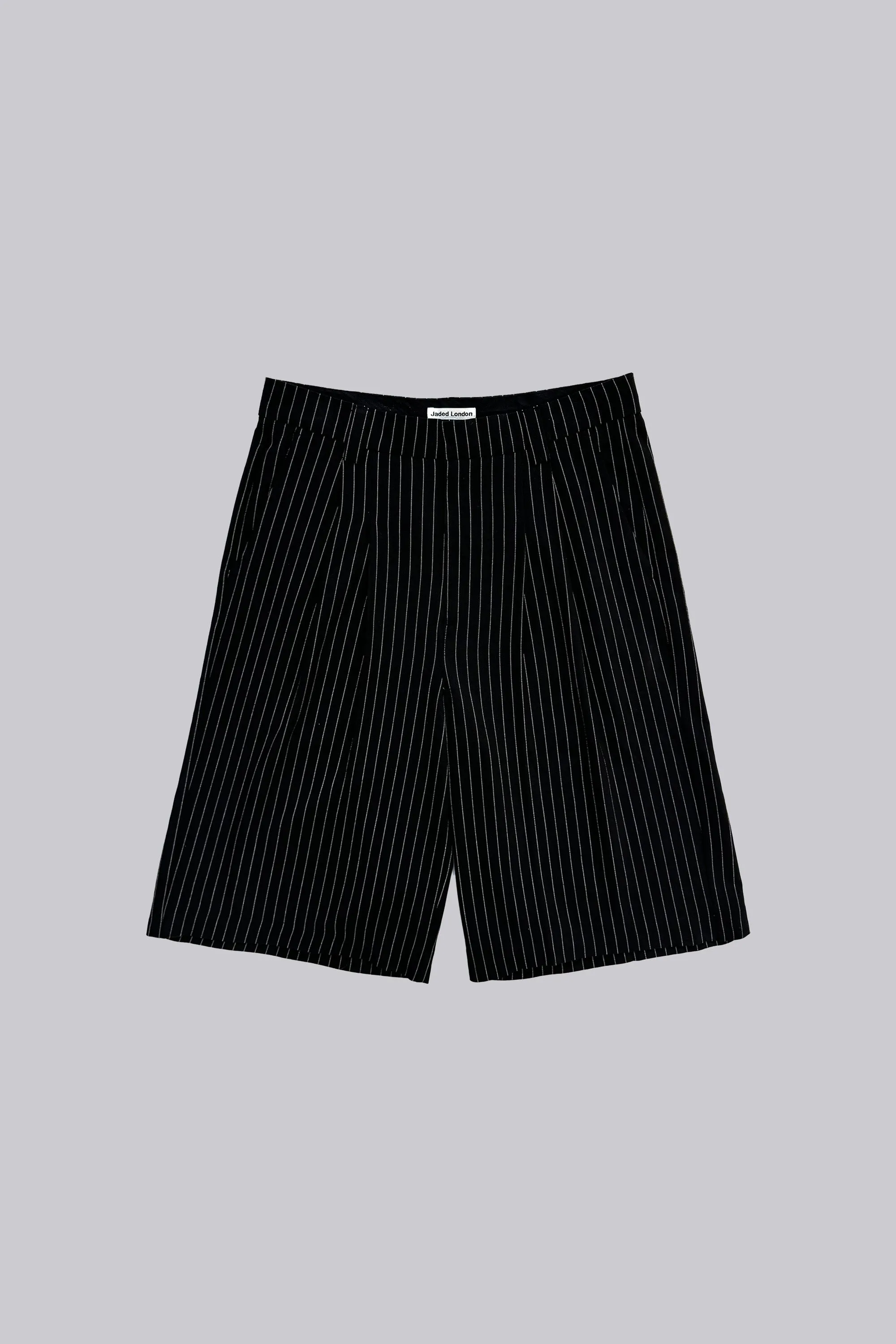 関税送料込【JADED LONDON】Pinstripe Goliath Shorts Black Pinstripe XL Goliath Baggy Shorts | Jaded London