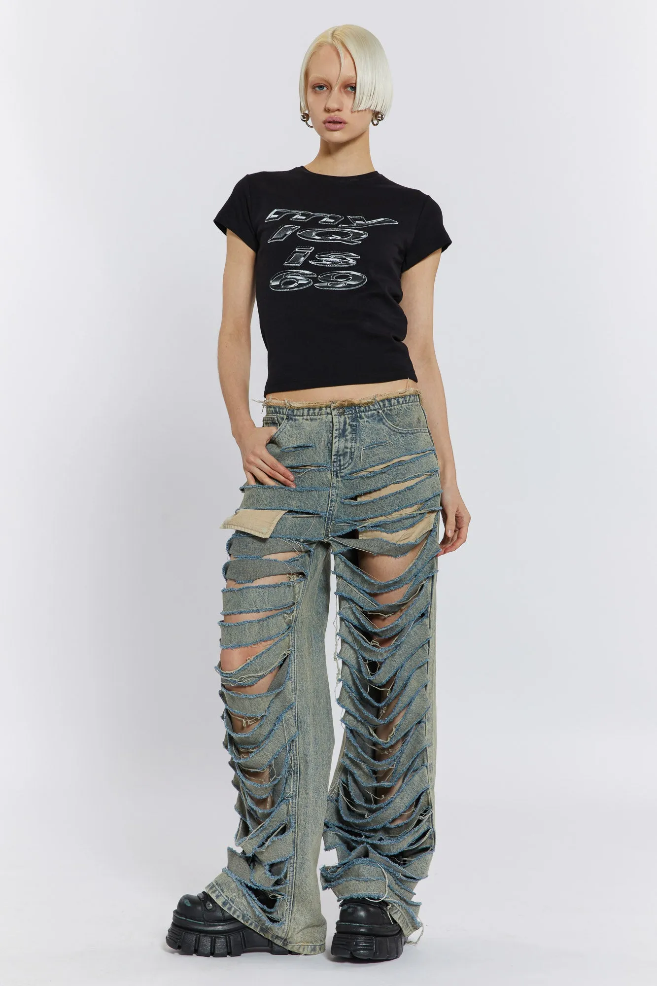 IQ 69 Tee sold by Jaded London product image thumbnail 2