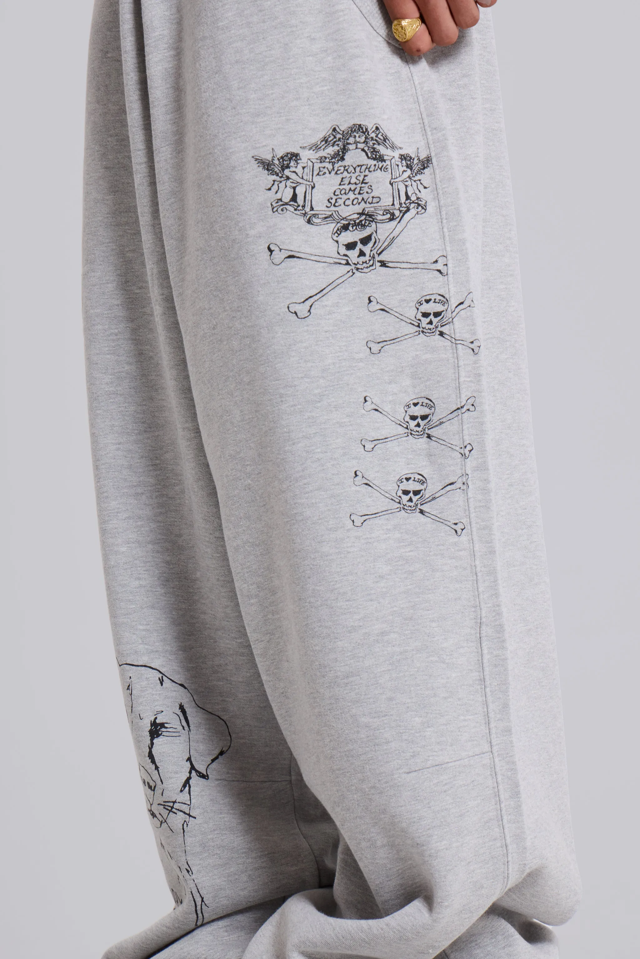 Scribble Monster Joggers sold by Jaded London product image thumbnail 5