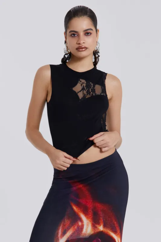 関税送料込【JADED LONDON】Rejection Layered Top Rejection Layered Top | Jaded London | Clothing
