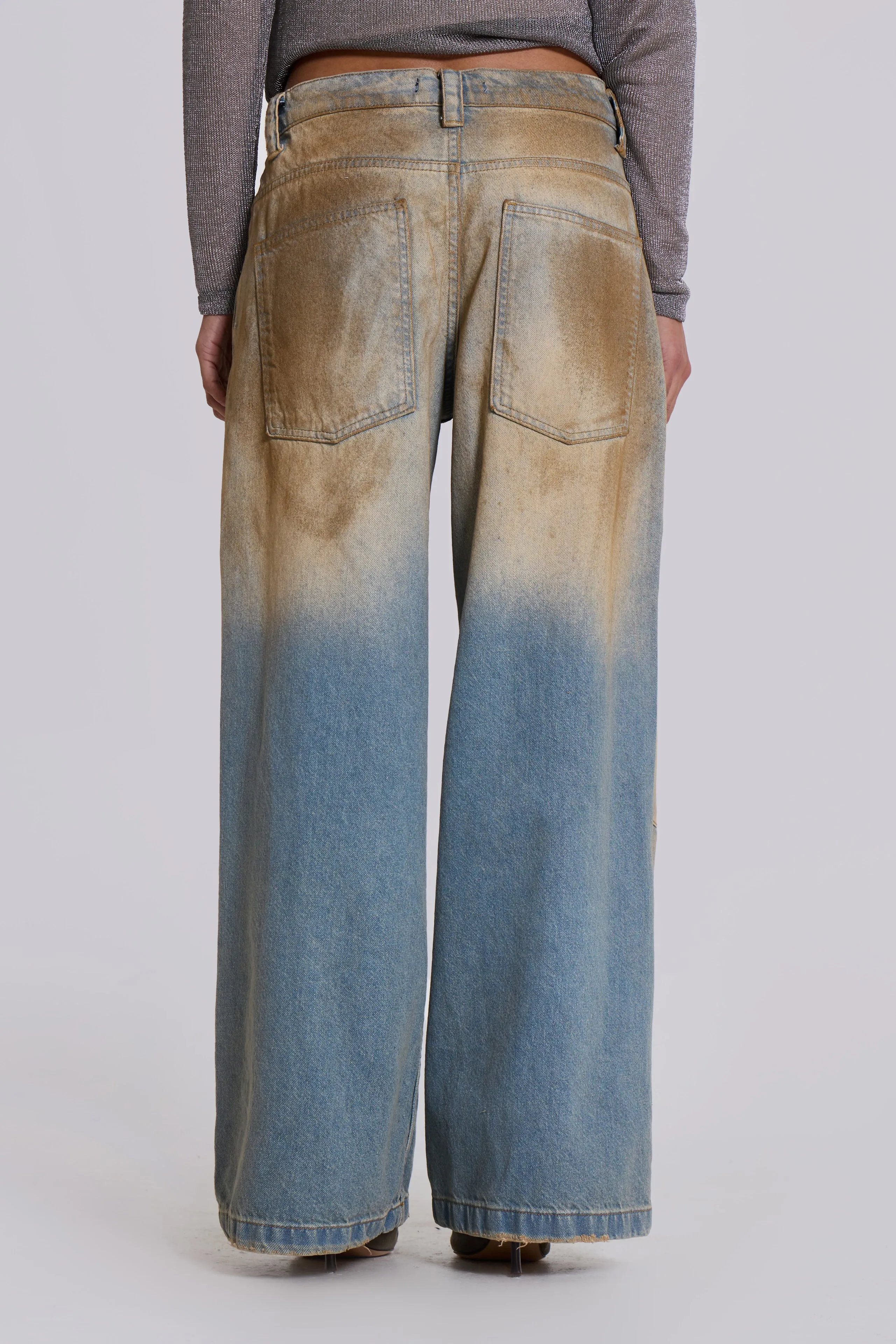 asapmode Washed Colossus Jeans Mサイズ Shop Washed Grey Colossus Jeans | Jaded London | Clothing