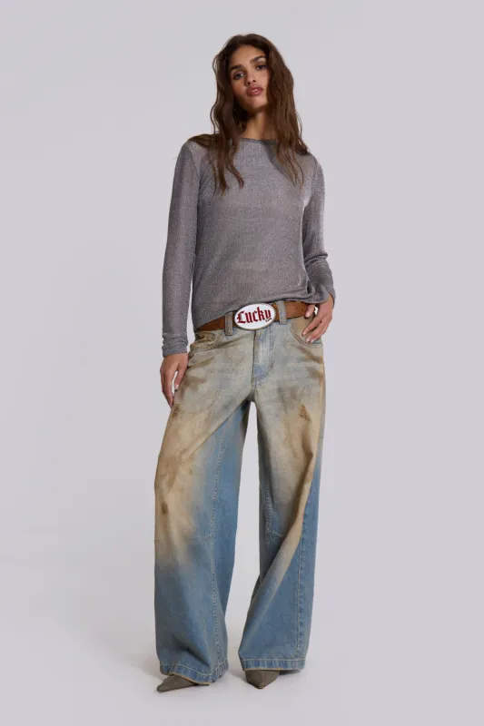 Mud Wash Colossus Jeans sold by Jaded London
