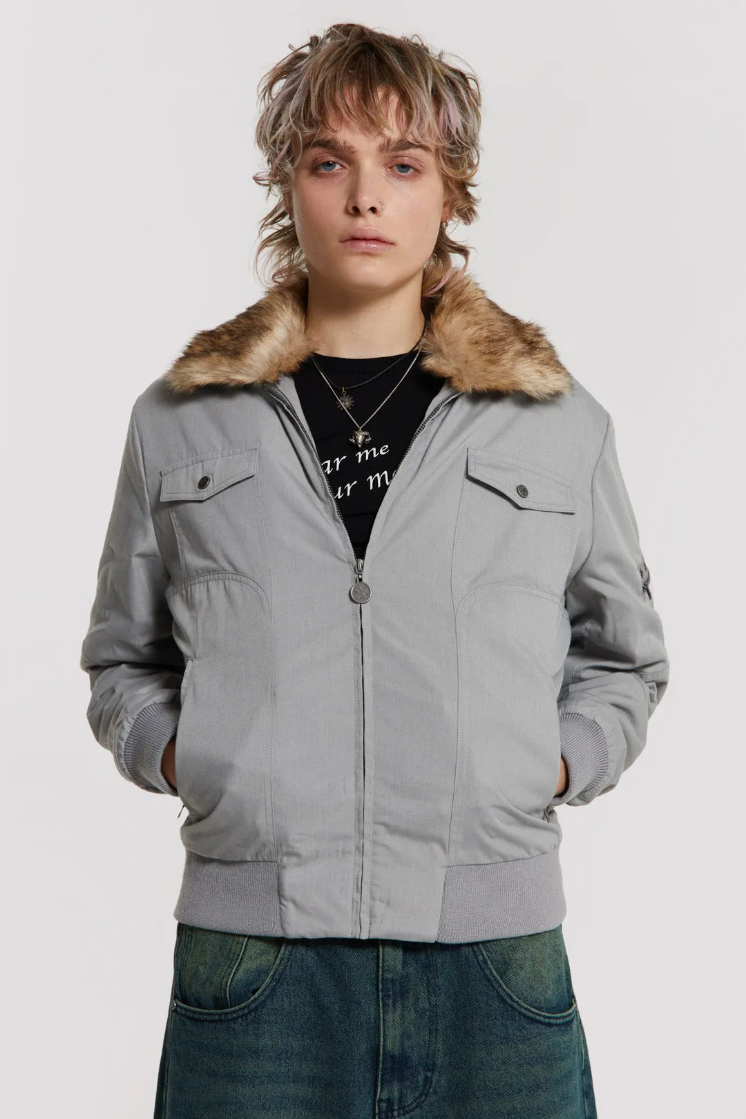B15 Flight Jacket sold by Jaded London product image thumbnail 4