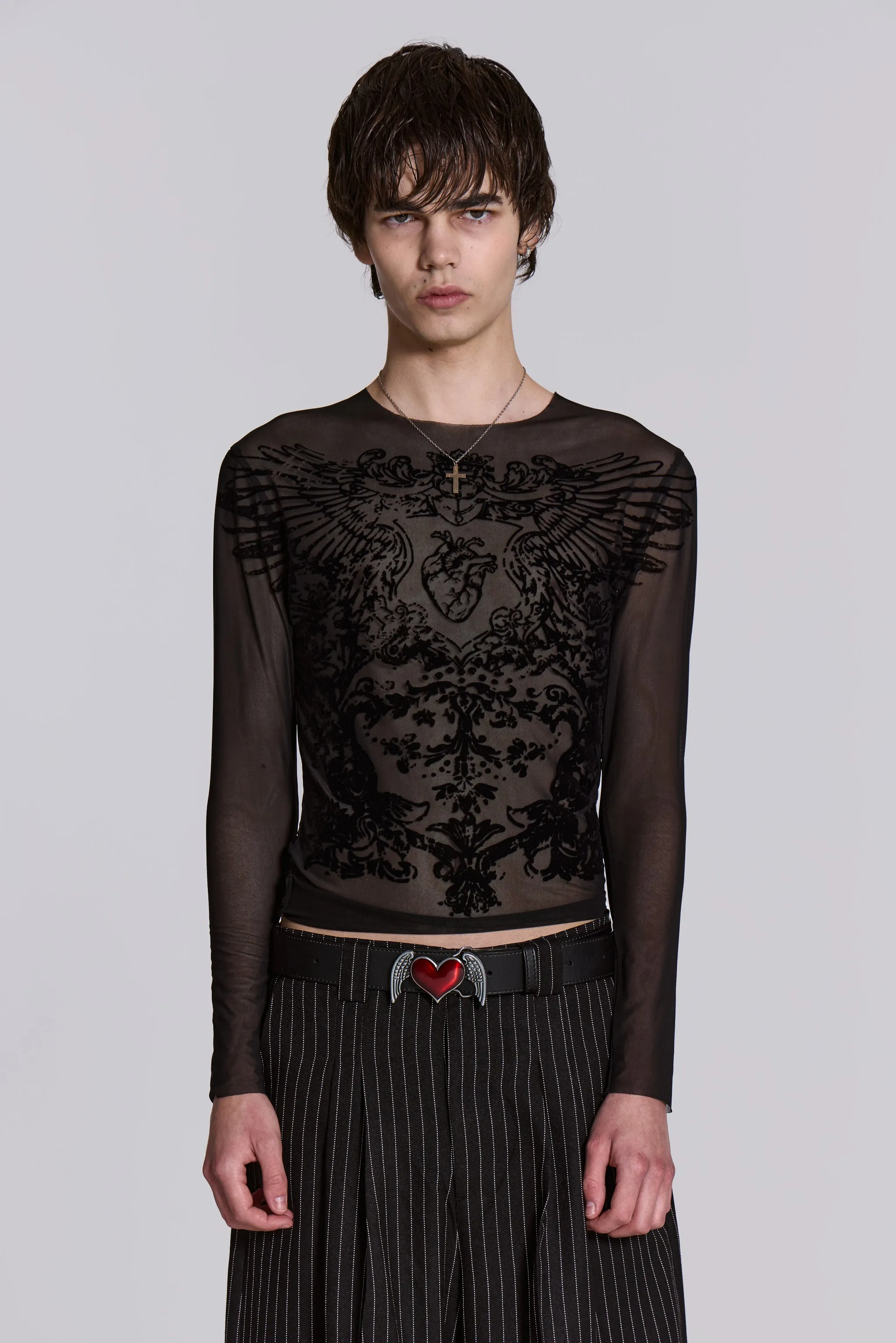 Spirit Mesh Top sold by Jaded London