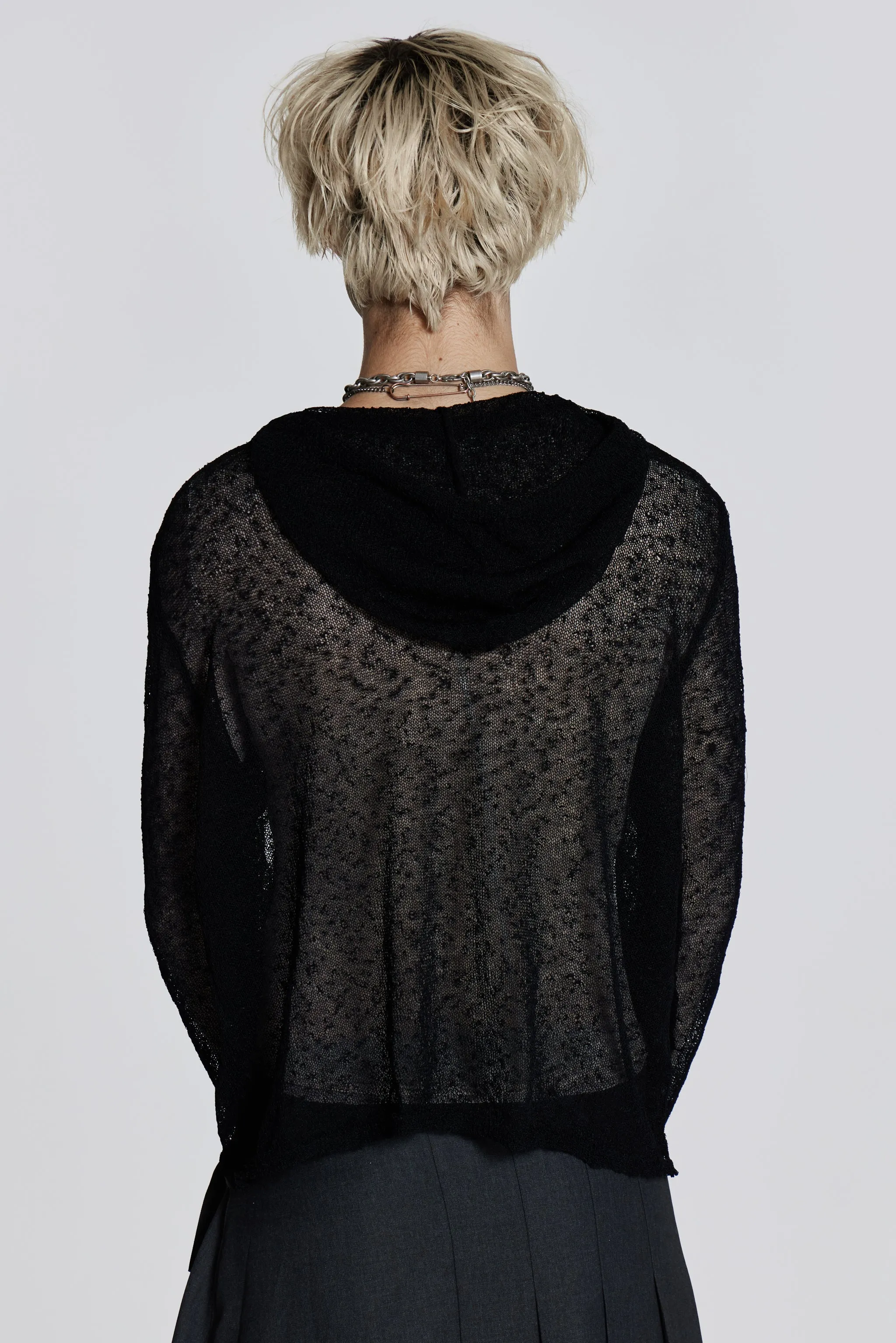 Haze Knit Hoodie sold by Jaded London product image thumbnail 3
