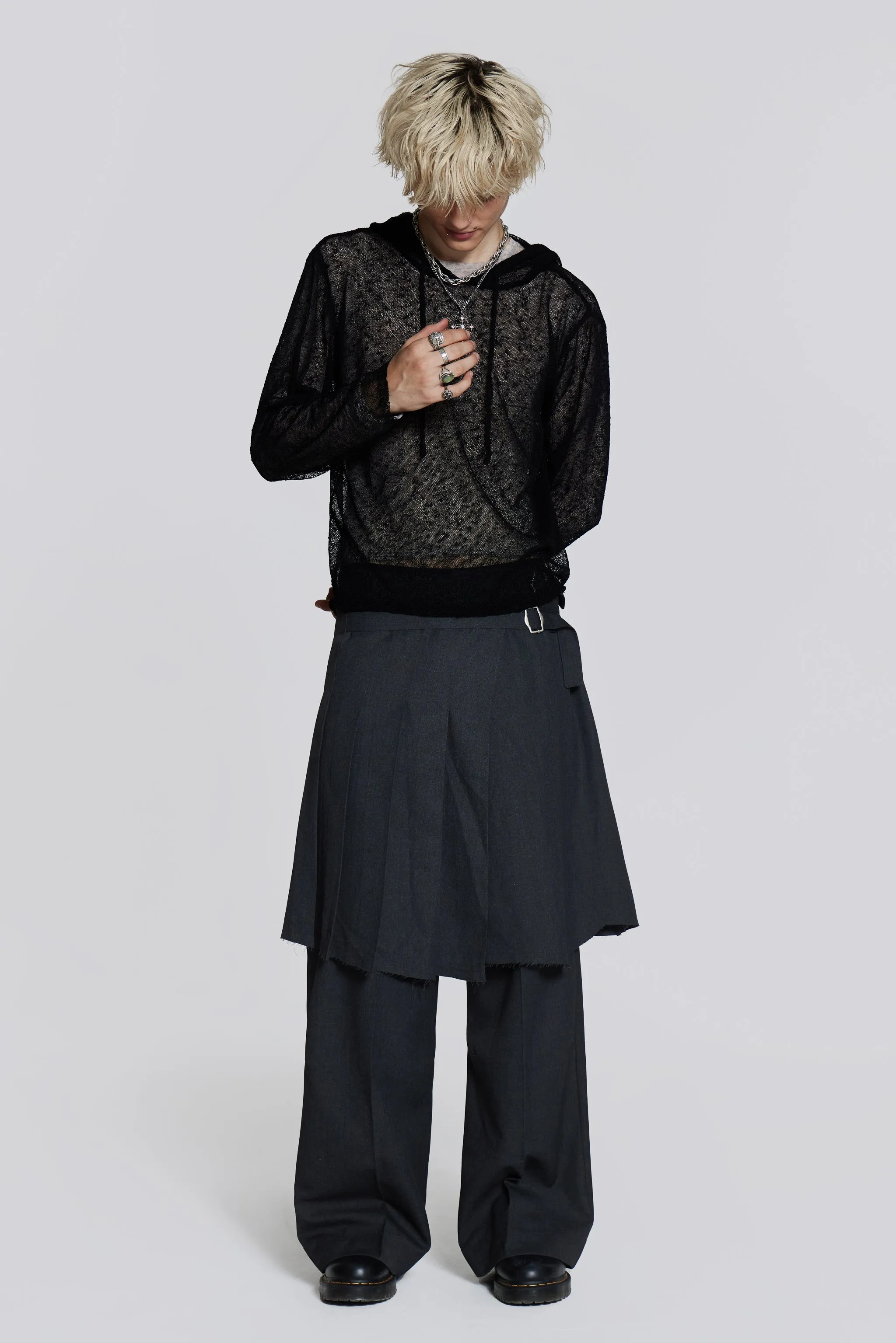 Haze Knit Hoodie sold by Jaded London product image thumbnail 5