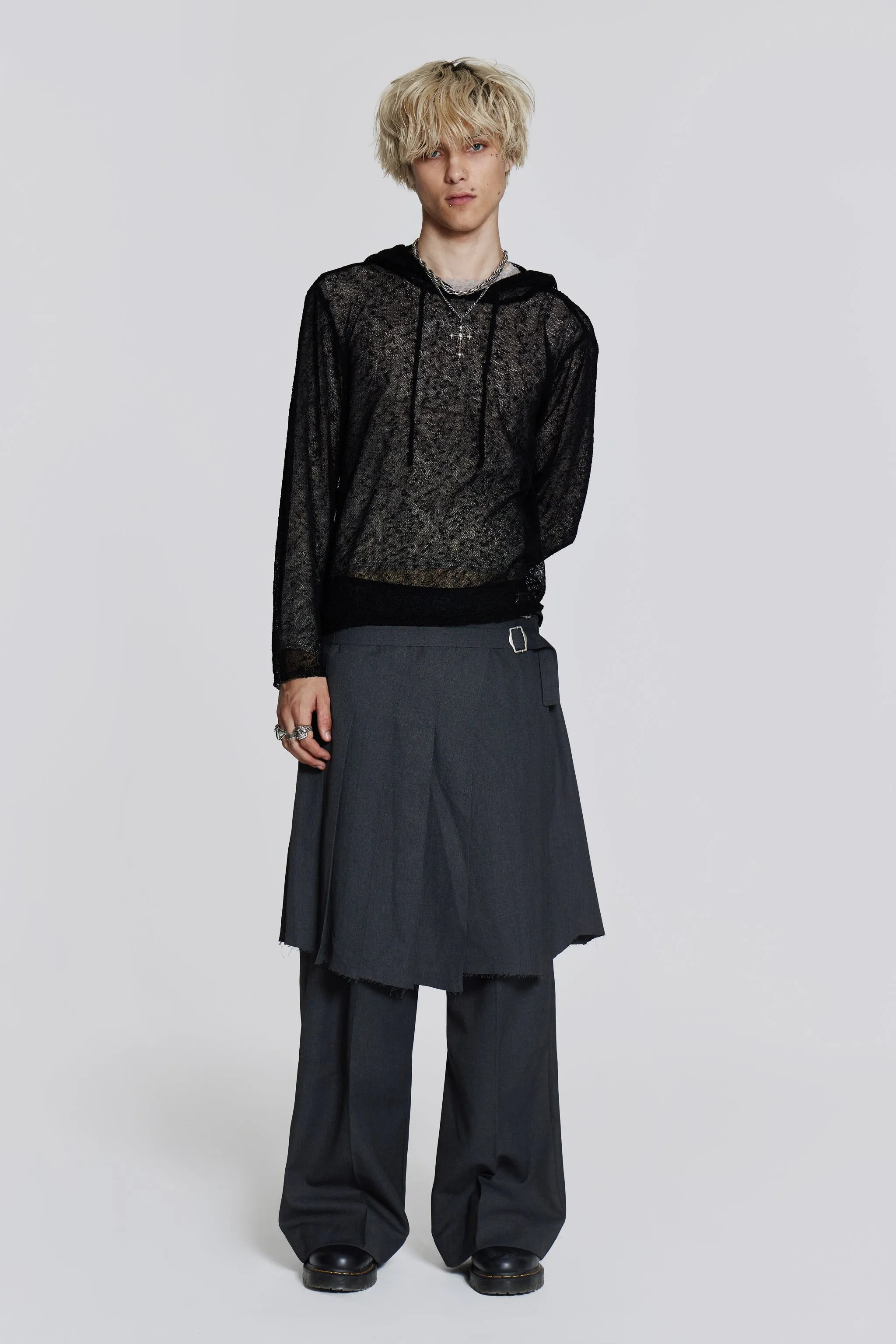 Haze Knit Hoodie sold by Jaded London product image thumbnail 2