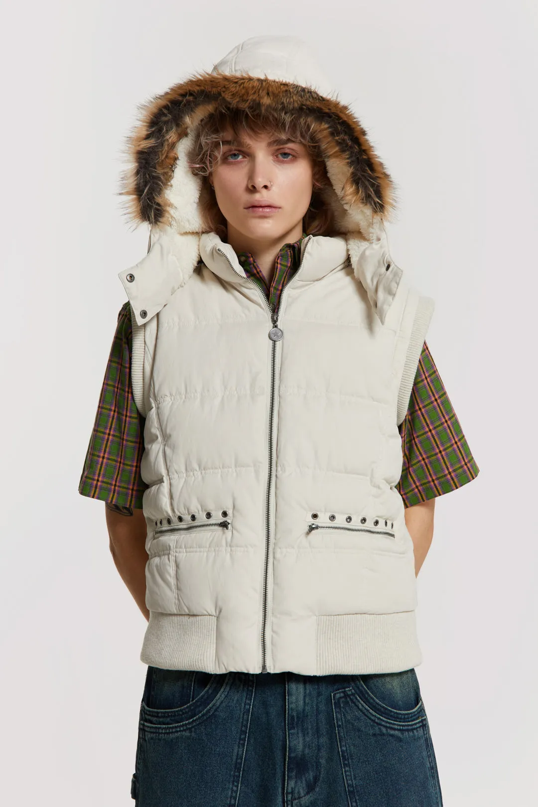 Blizzard Gilet sold by Jaded London product image thumbnail 4