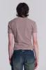 NTRLS Taupe Rib Tee sold by Jaded London