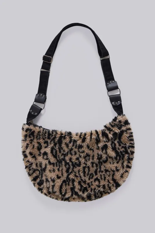 バッグ Jaded London leopard sling bag Leopard Sling Bag | Parallel