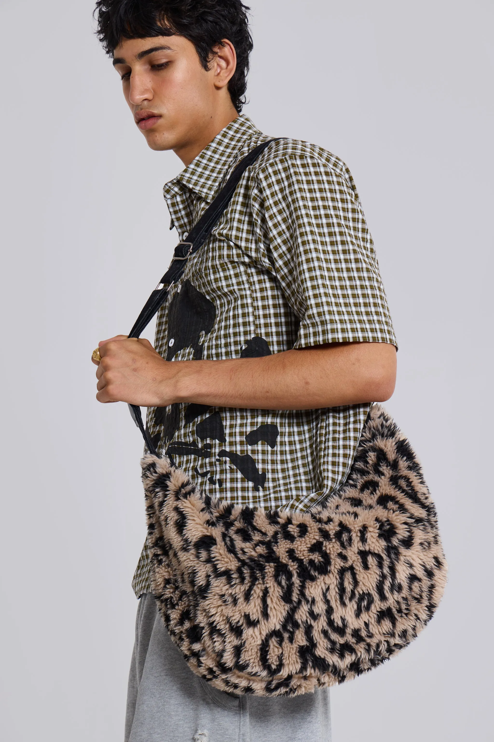 Leopard Sling Bag sold by Jaded London product image thumbnail 2