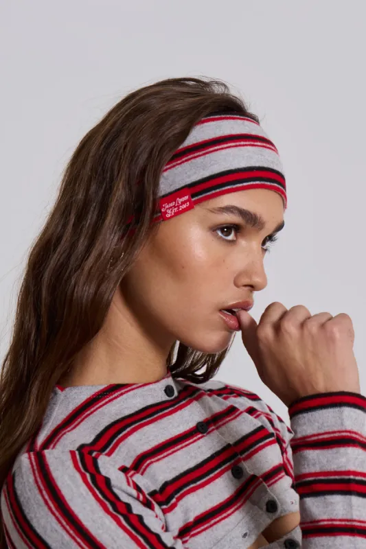 Isla Stripe Headband sold by Jaded London