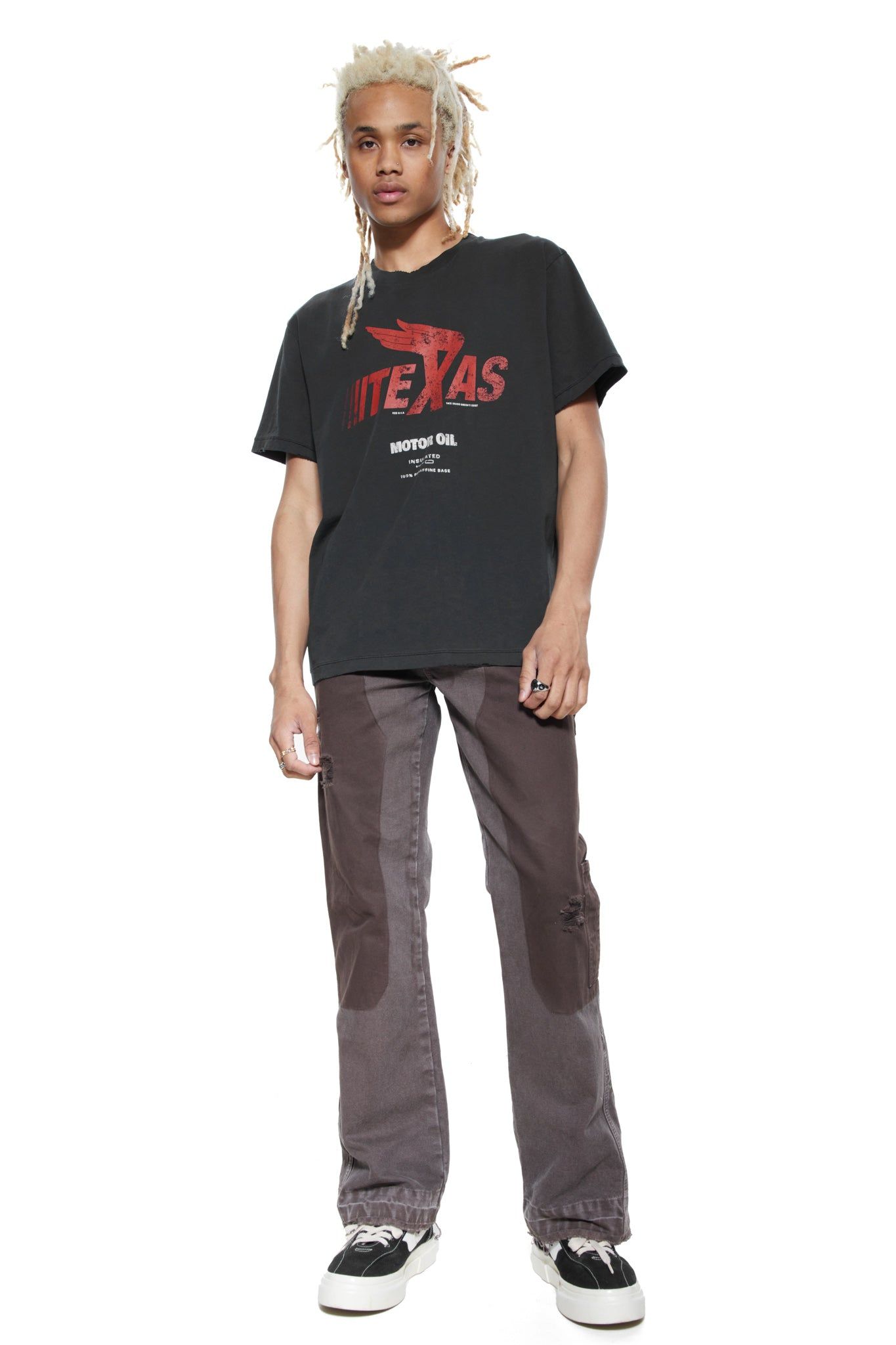 Vintage Black Texas T-Shirt sold by Jaded London product image thumbnail 2