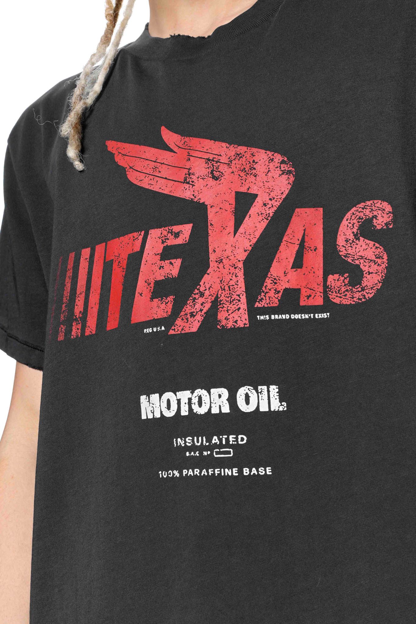 Vintage Black Texas T-Shirt sold by Jaded London product image thumbnail 3