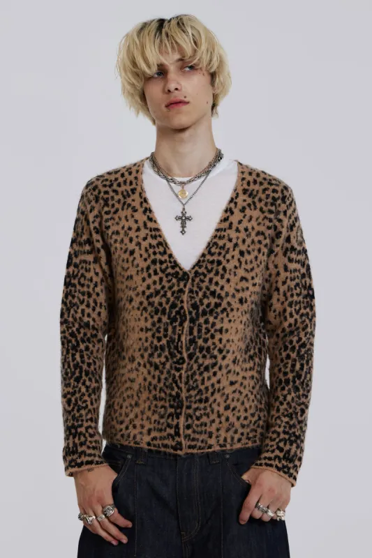 トップス LEOPARD HEAVY MOHAIR CARDIGAN Leopard Mohair Cardigan | Grailed
