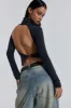 Party In The Back Backless Top sold by Jaded London
