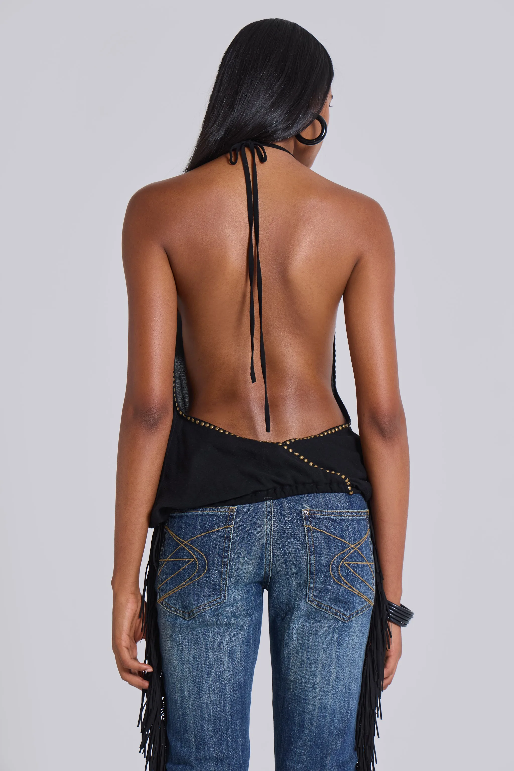Tatiana Backless Studded Top sold by Jaded London product image thumbnail 3